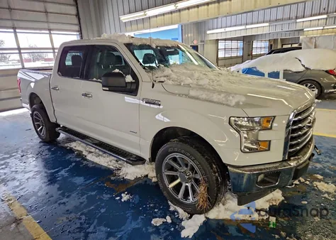 2017 Ford F150 Supercrew из США, поврежденный, VIN 1FTEW1EG6HFC62601